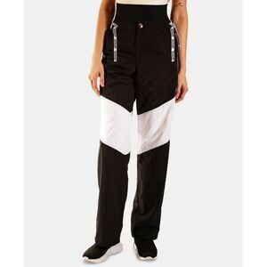 ARTISTIX Womens Black Zippered Pocketed Color Block Active Wear Pants Size: XS